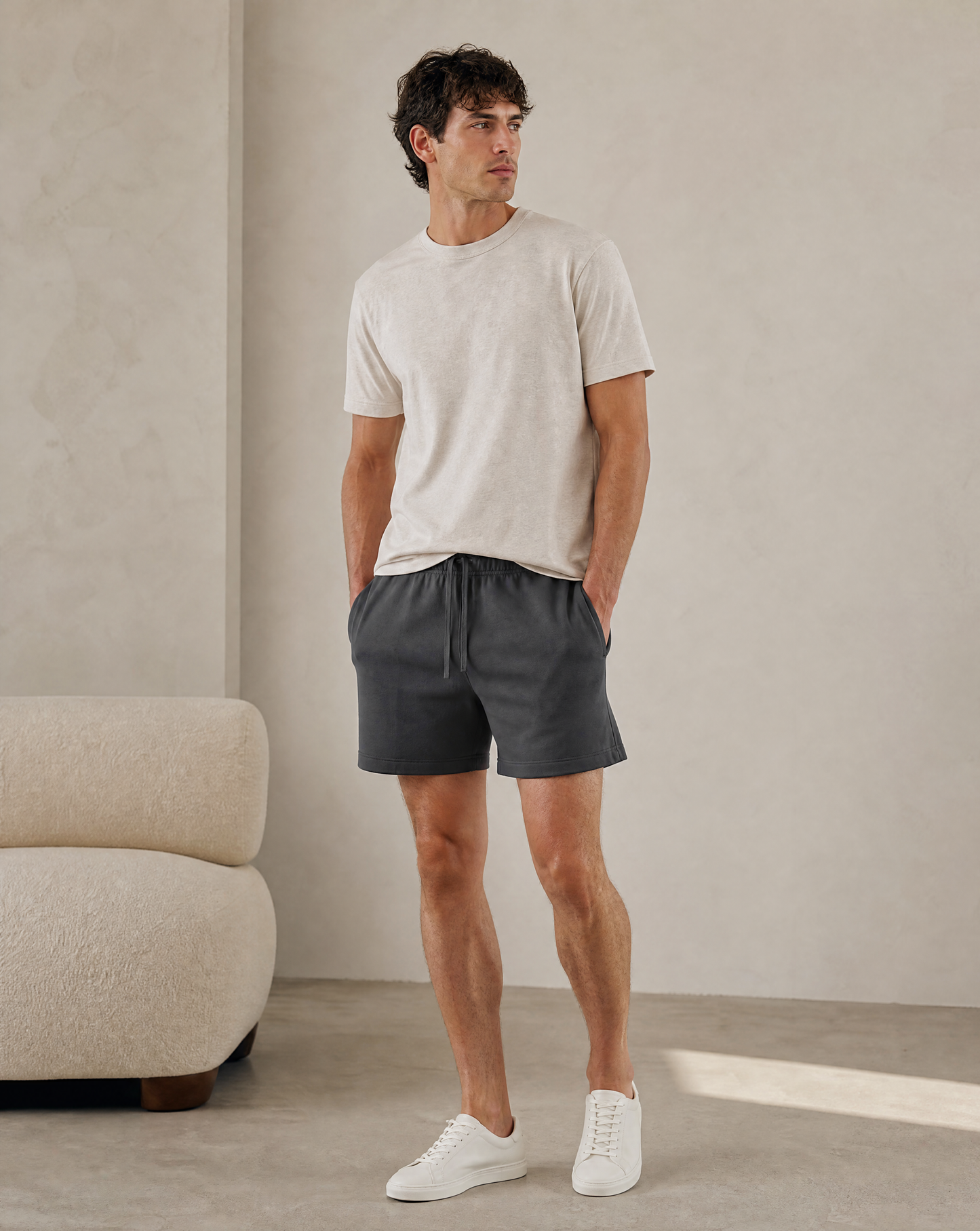 Relax Faded Track Shorts