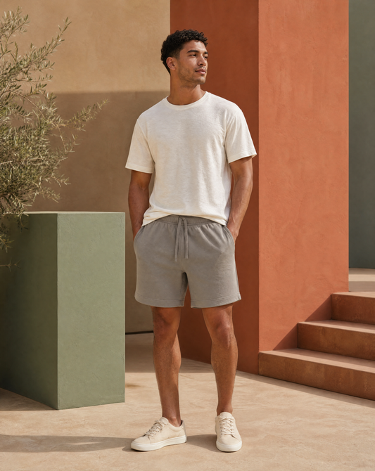 Relax Faded Track Shorts
