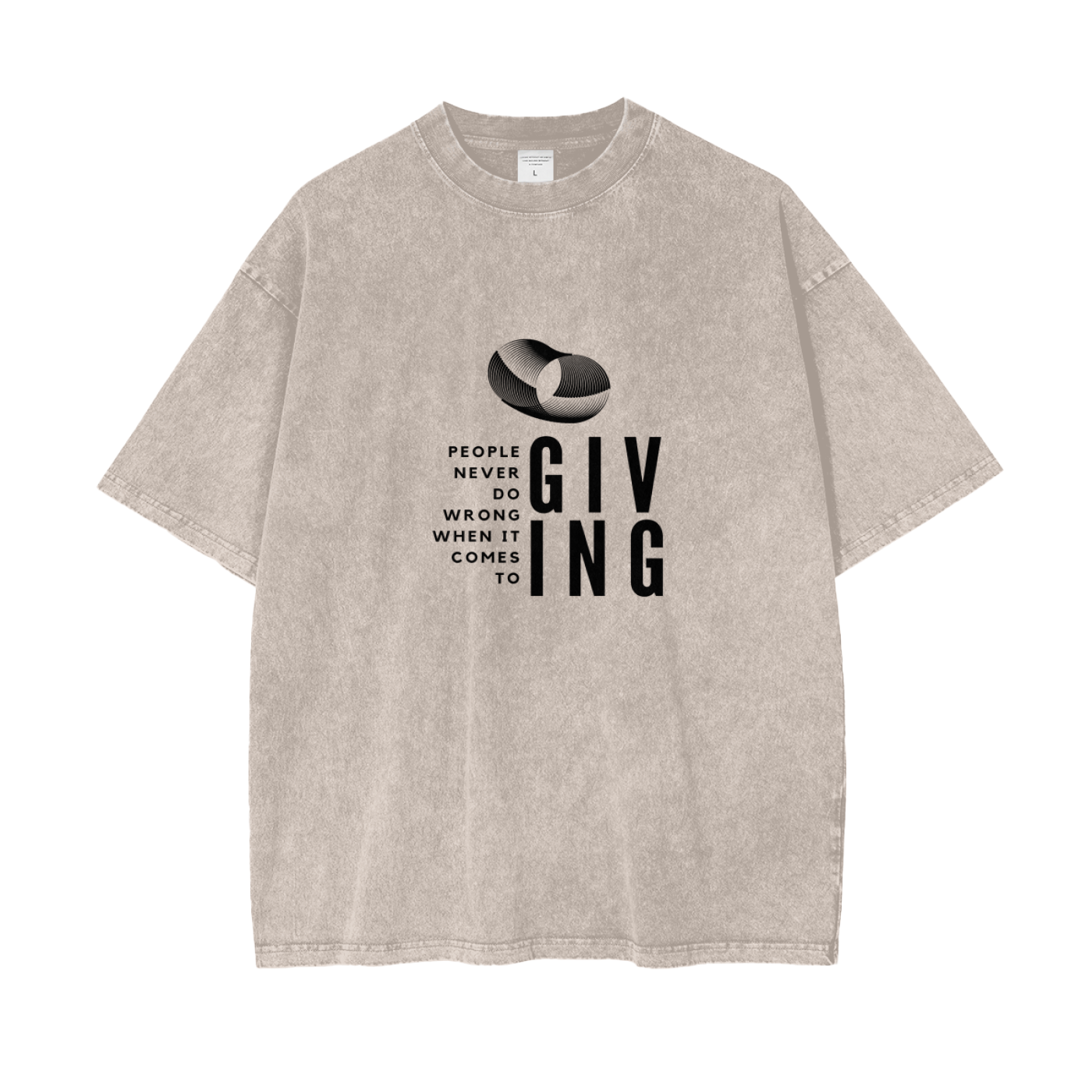 Oversize Snow Washed T-Shirt