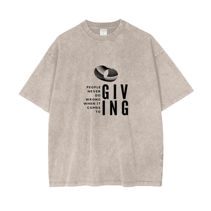 Oversize Snow Washed T-Shirt