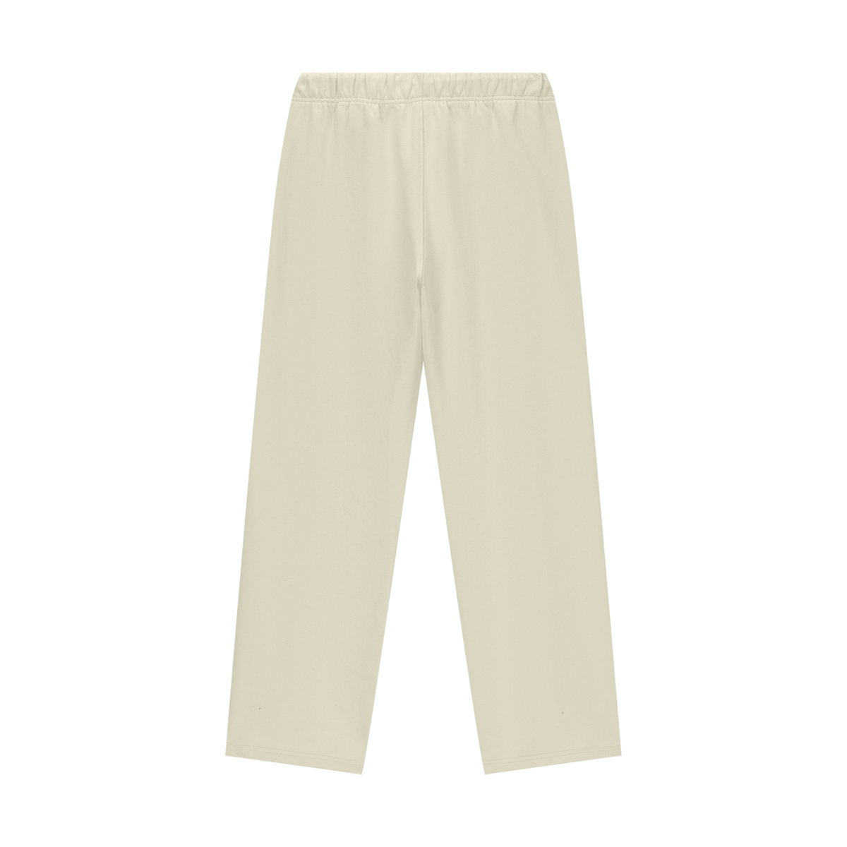 Beige pants on a white background