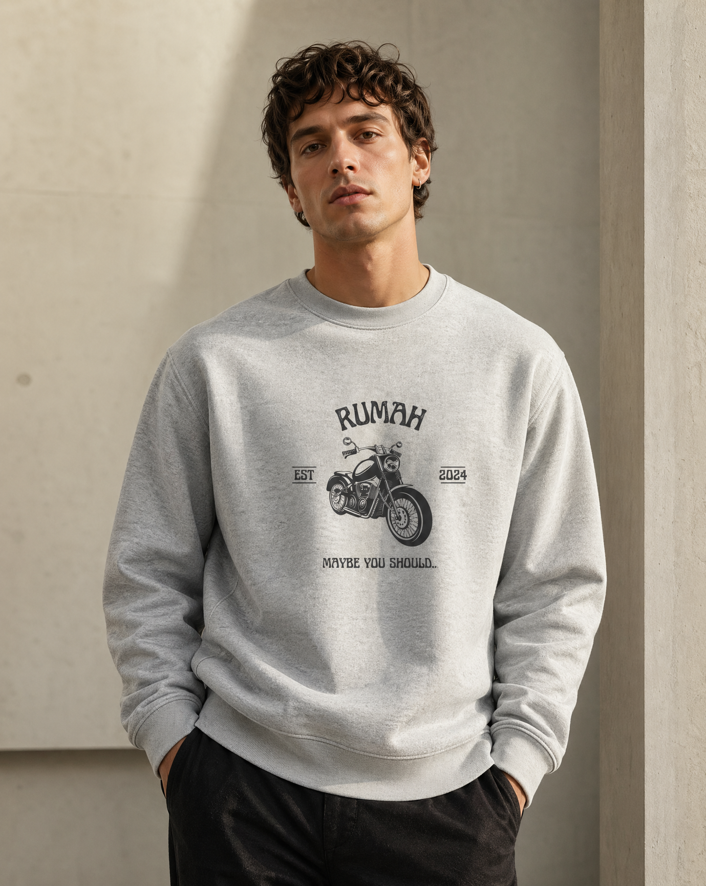 Heavyweight Organic Brushed Crew