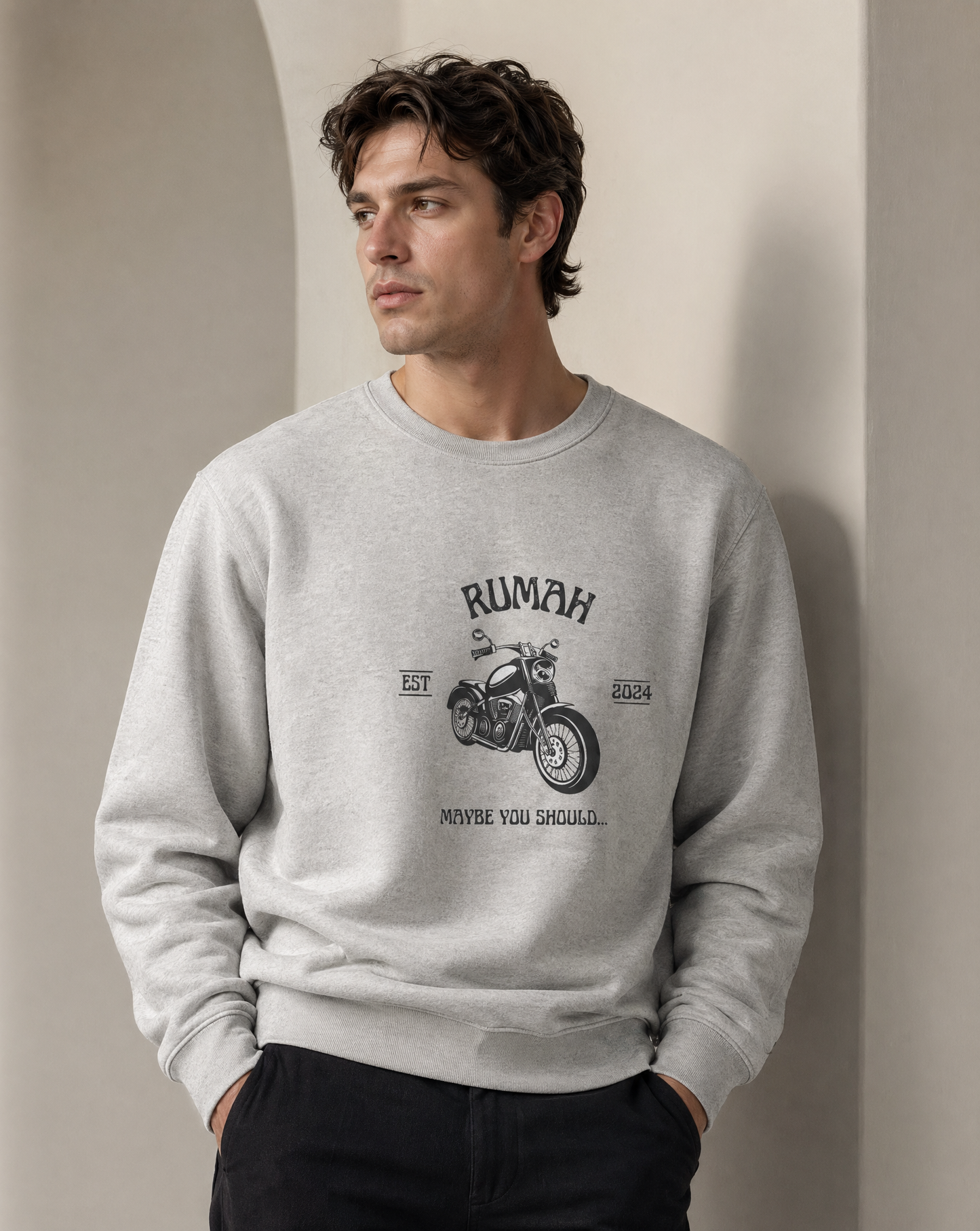 Heavyweight Organic Brushed Crew