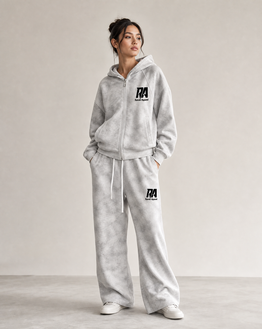 Dirty Washed Fleece Sweatpants
