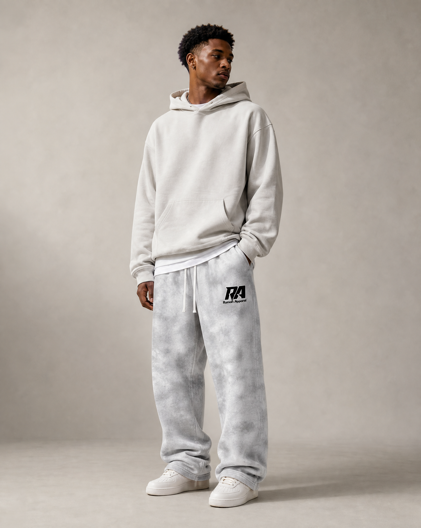 Dirty Washed Fleece Sweatpants