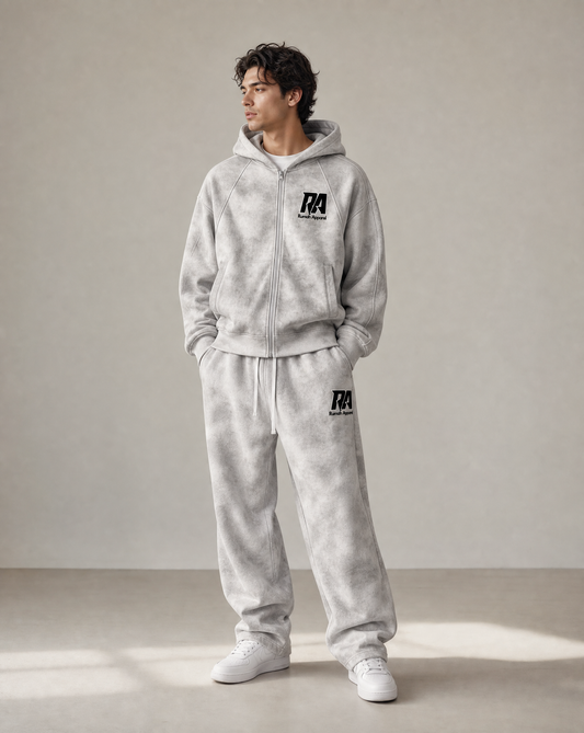 Dirty Washed Fleece Sweatpants