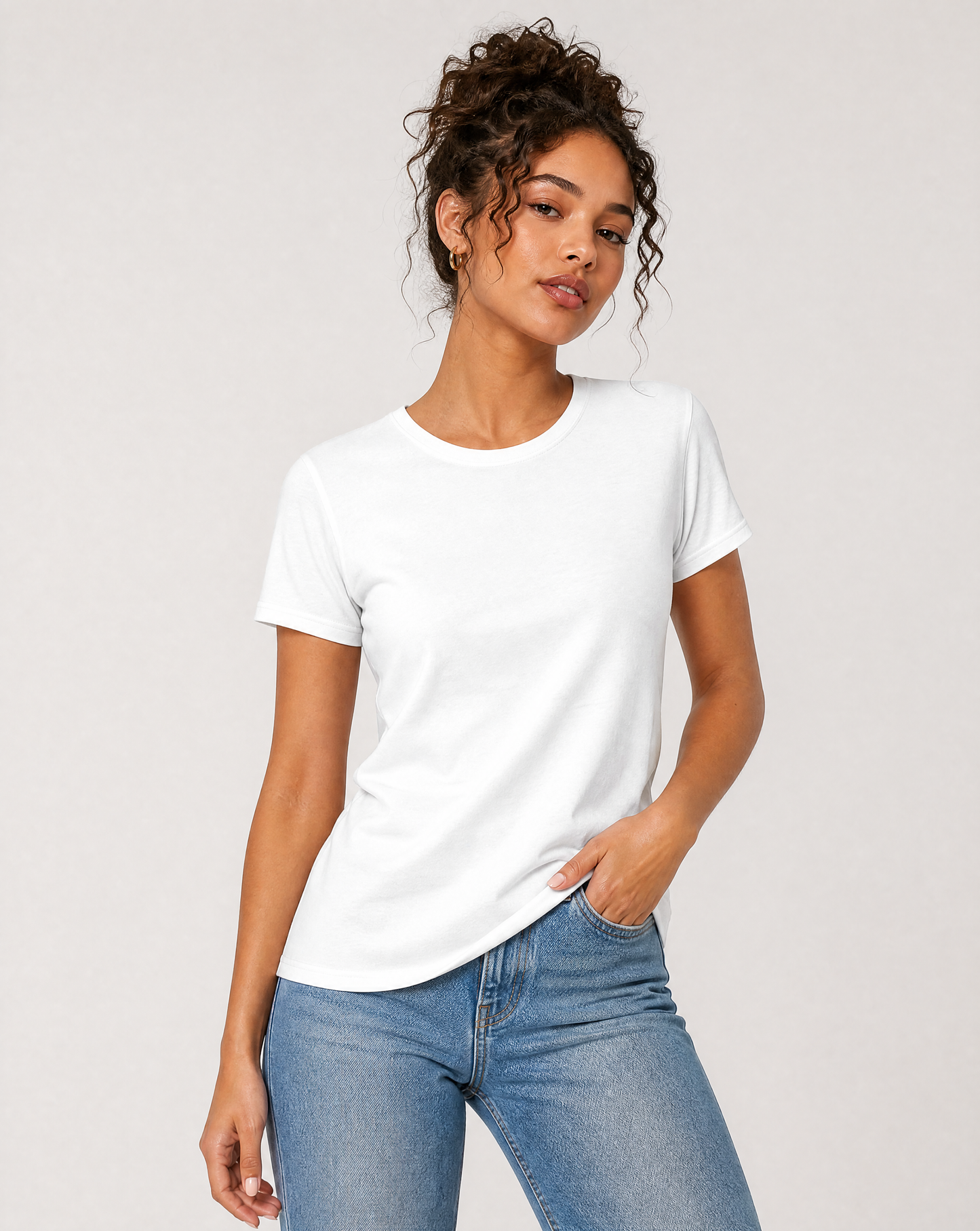 Womens Midweight Supima Tee