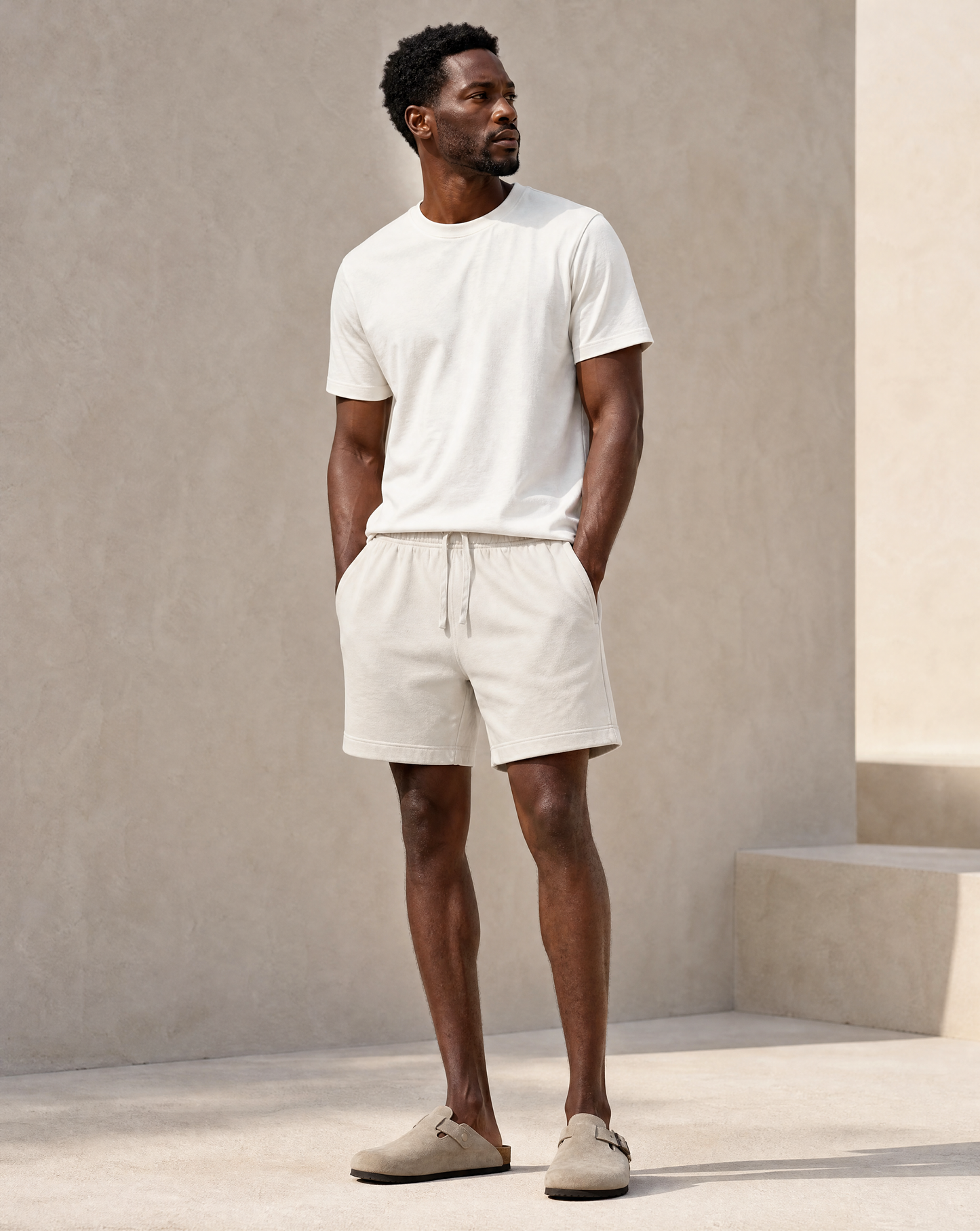 Relax Faded Track Shorts