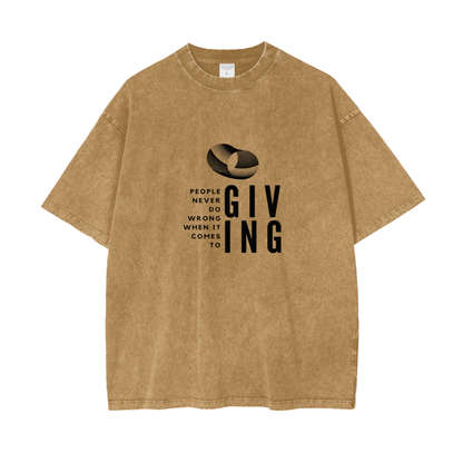 Oversize Snow Washed T-Shirt