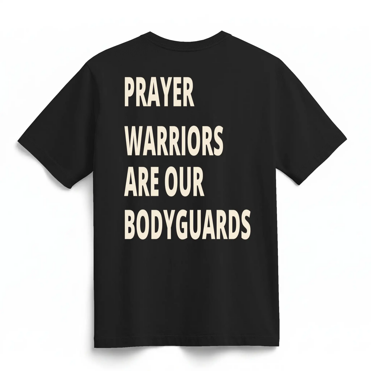 Heavyweight Organic Tee Prayer Warriors Back