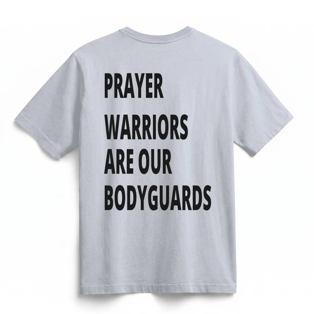 Heavyweight Organic Tee Prayer Warriors Back