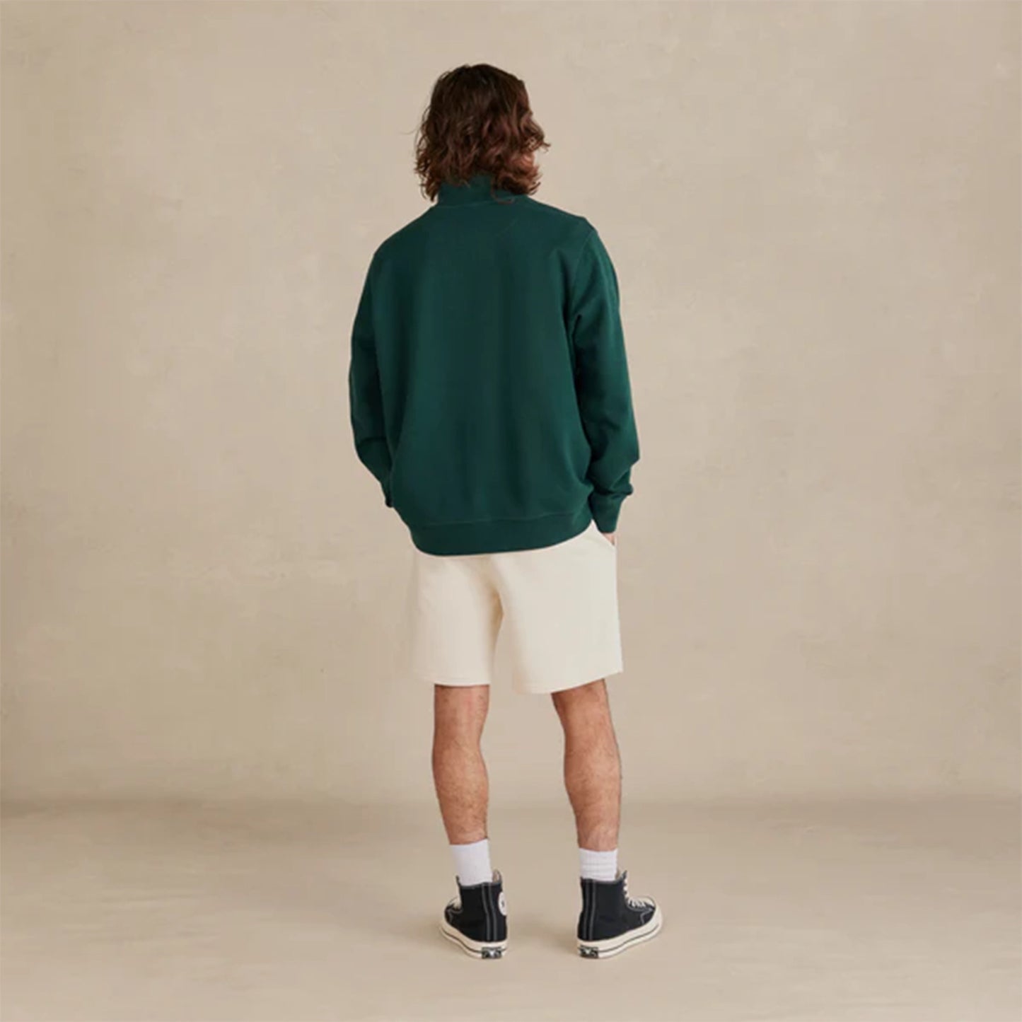Heavy Organic French Terry Quarter Zip
